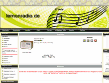 Tablet Screenshot of lemonradio.de